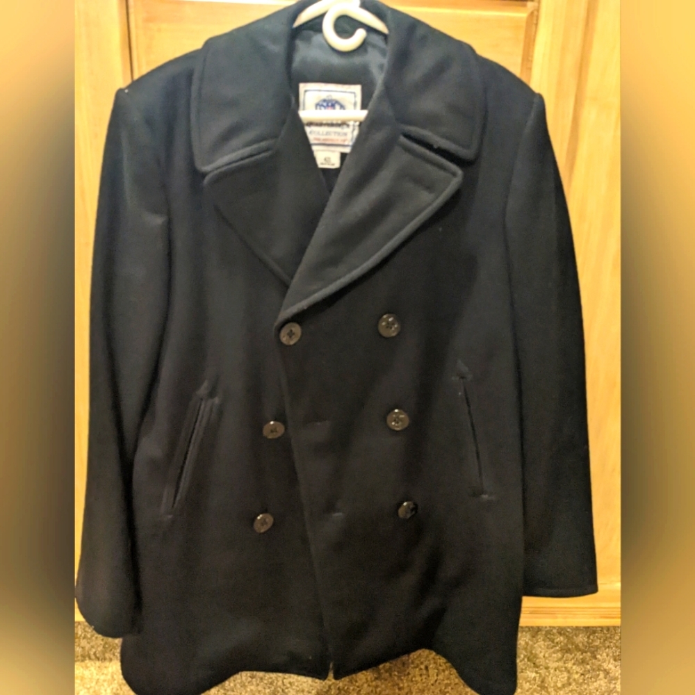Men's Wool Peacoat